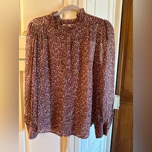 ba&sh Multicolor Patterned Blouse